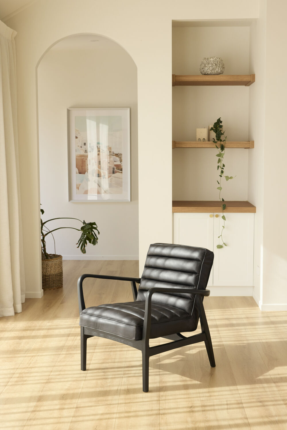 Tyler Leather Lounge Chair