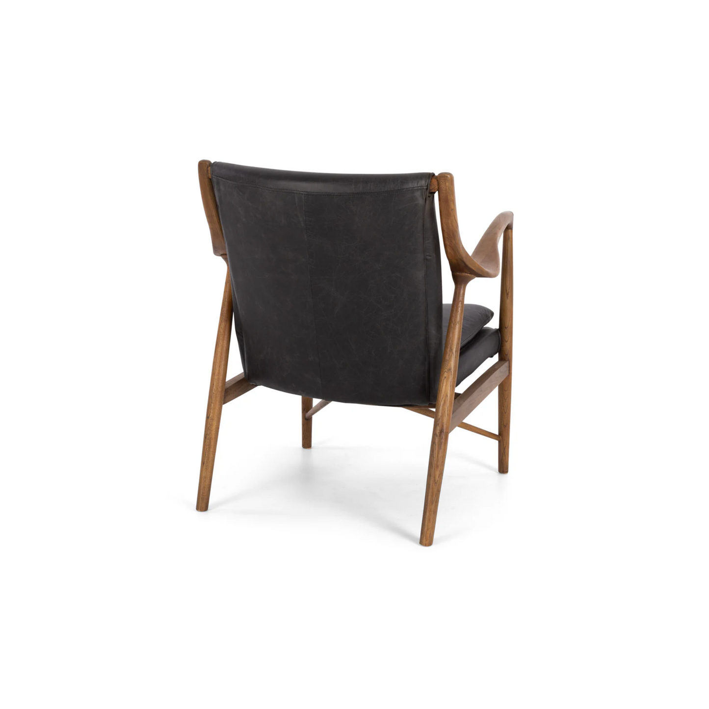 Marcos Lounge Chair Black Leather