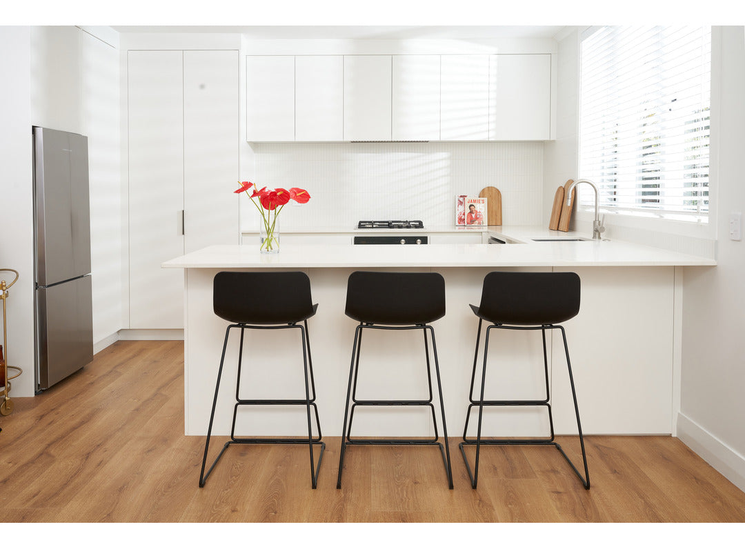 Enzo Barstool - Black-Global Living