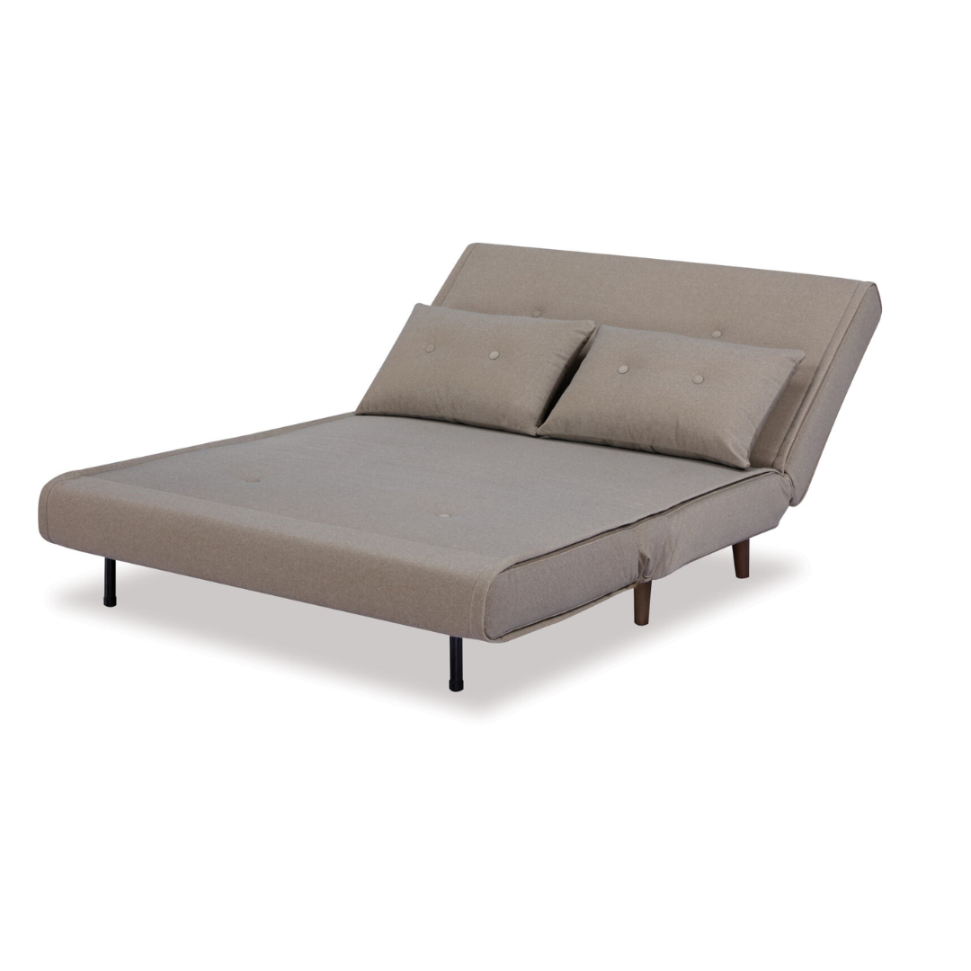 Haru Double Sofa Bed - Mohair Beige
