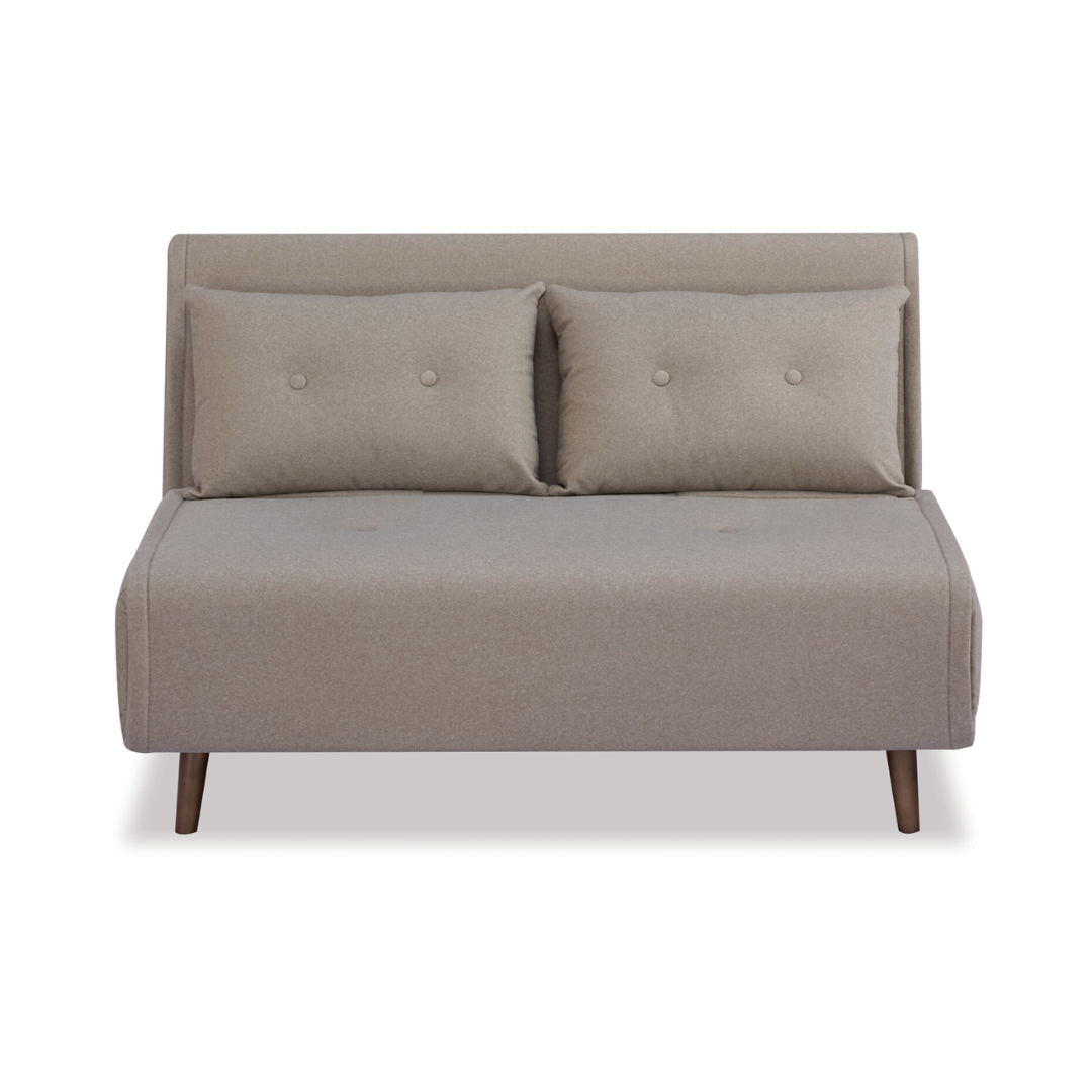Haru Double Sofa Bed - Mohair Beige