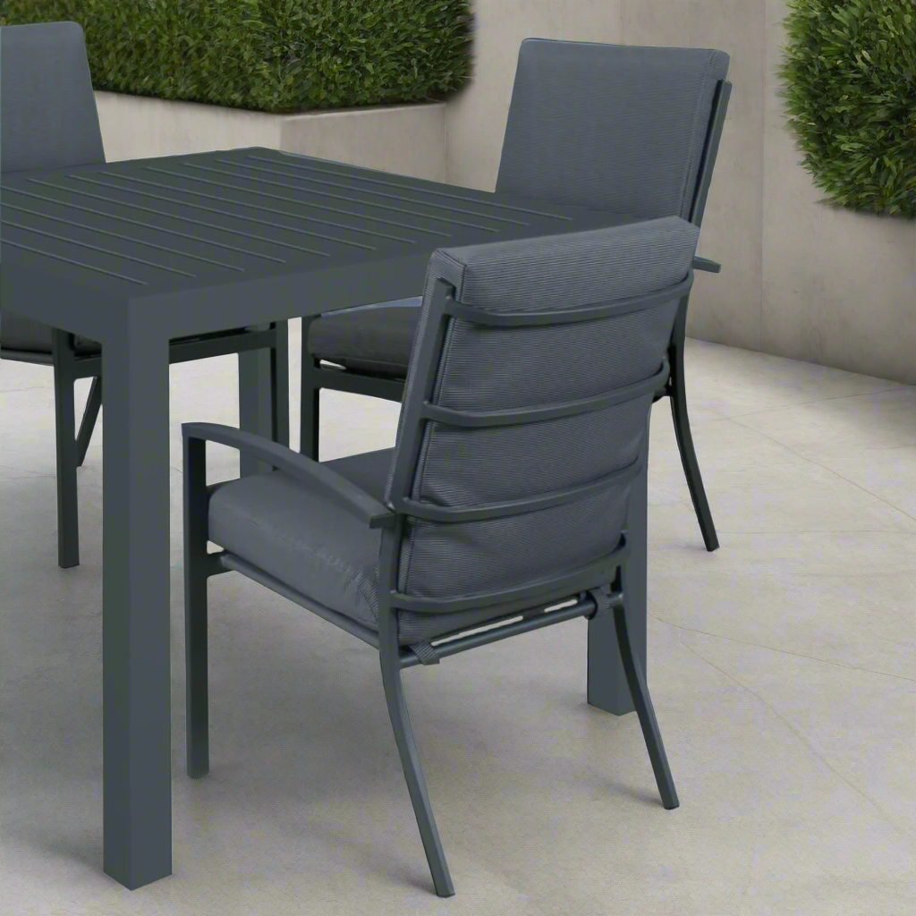 Matzo High Back Chair - Gunmetal Grey
