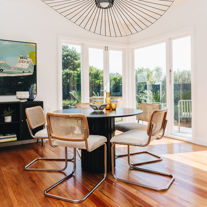 Pedestal Round Dining Table-Global Living