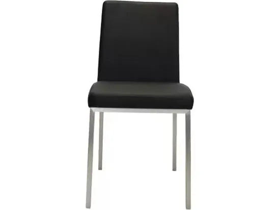 Bristol Dining Chair Black PU-Global Living