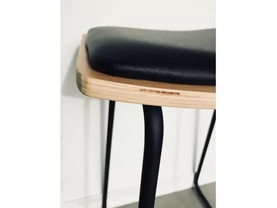Cody Barstool - Natural/Black-Global Living