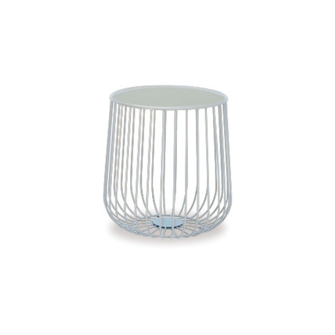 Chia Lamp Table - Grey-Global Living