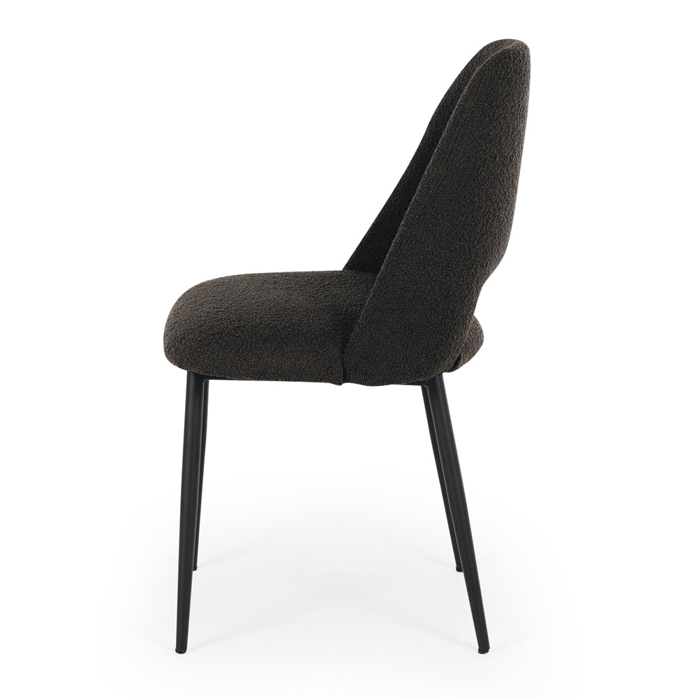 Cindy Dining Chair Anthracite-Global Living