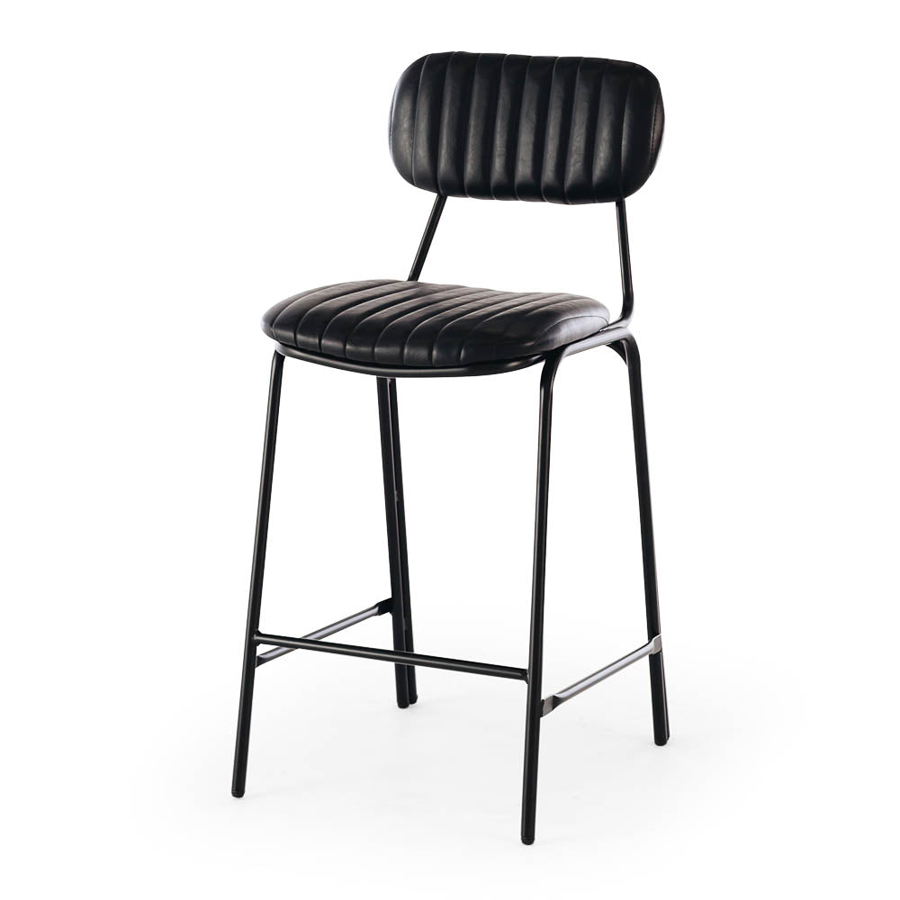 Chevy Bar Stool Black-Global Living