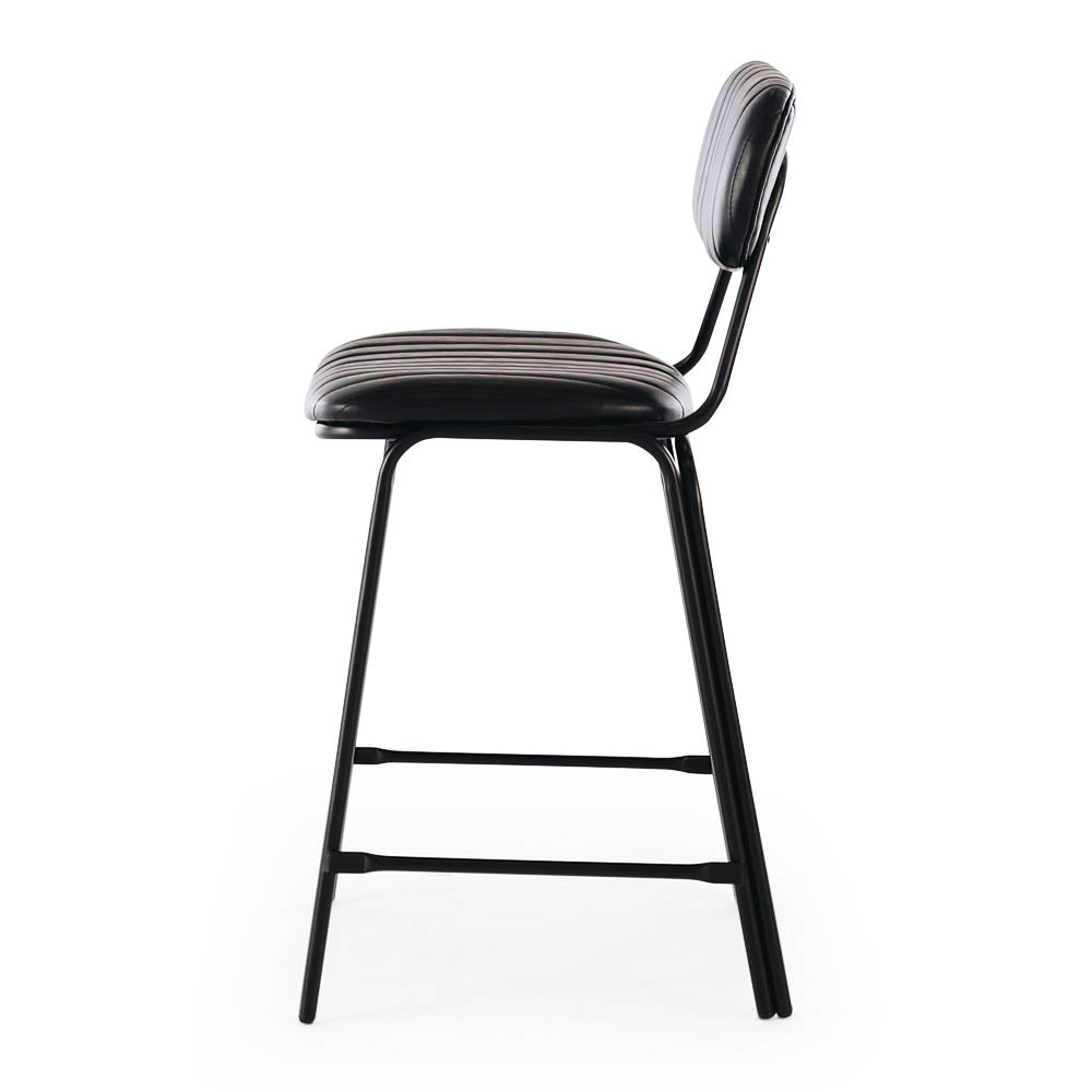 Chevy Bar Stool Black-Global Living
