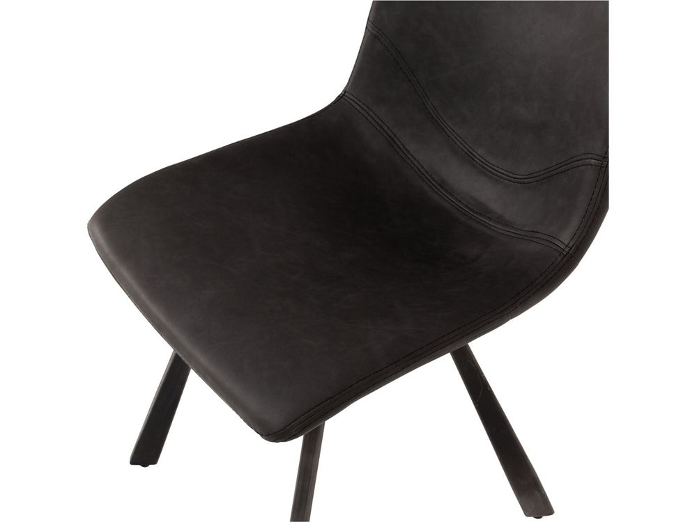 Industrial Dining Chair - Grey-Global Living