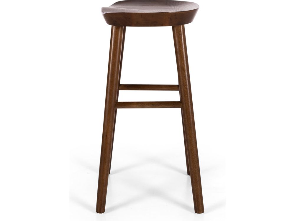 Tokyo Barstool - Deep Oak-Global Living