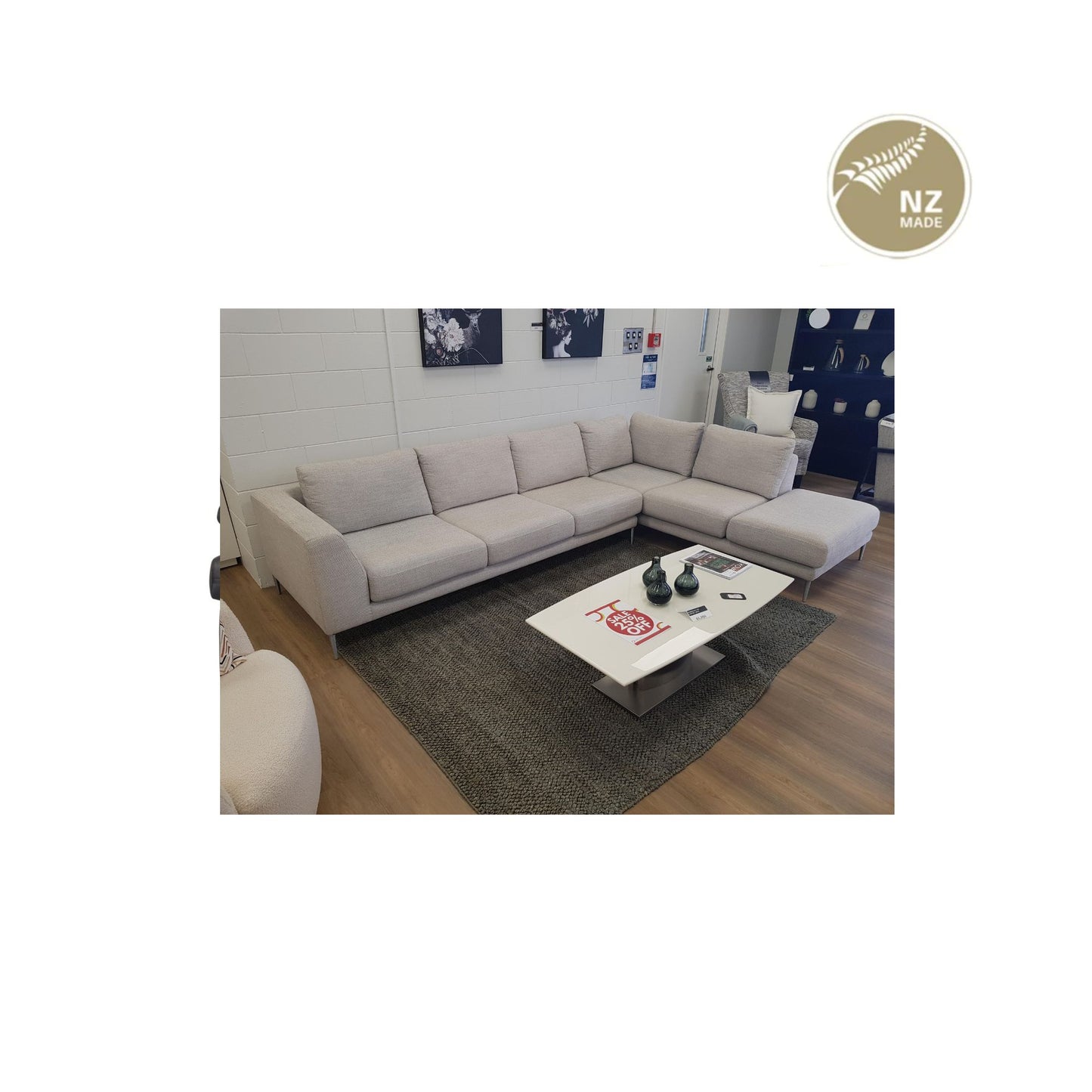 Morgan Lounge Suite by Kovacs Floor Model Only