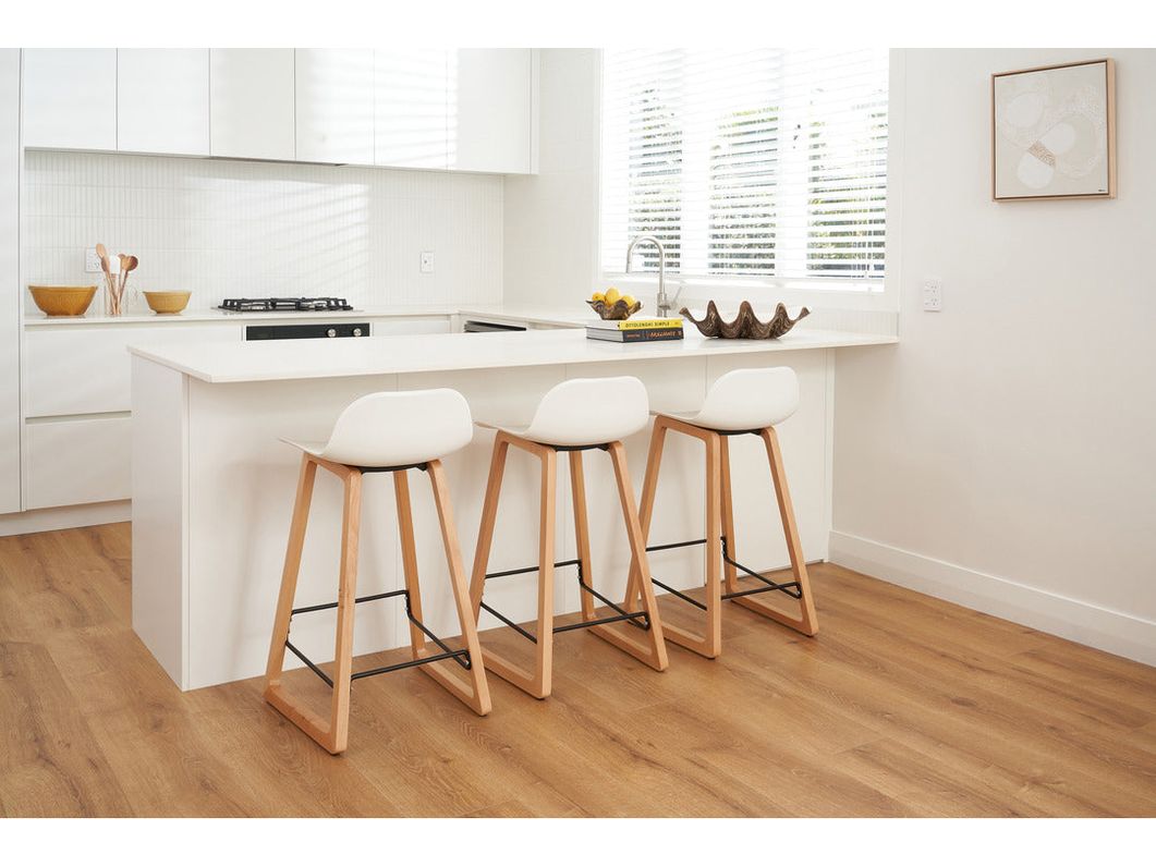 Net Barstool - White-Global Living