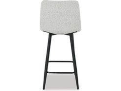 Nova Barstool Boucle White-Global Living