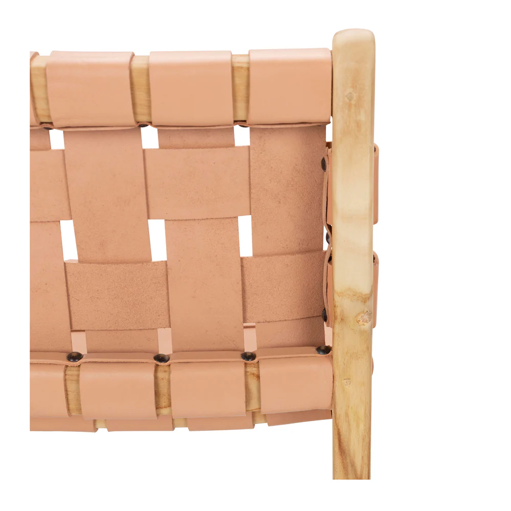Roma Woven Highback - Plush Pink