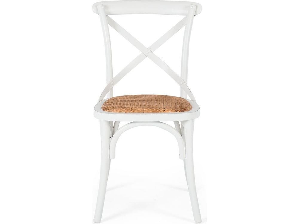 Cross Aged Dining Chair White-Global Living