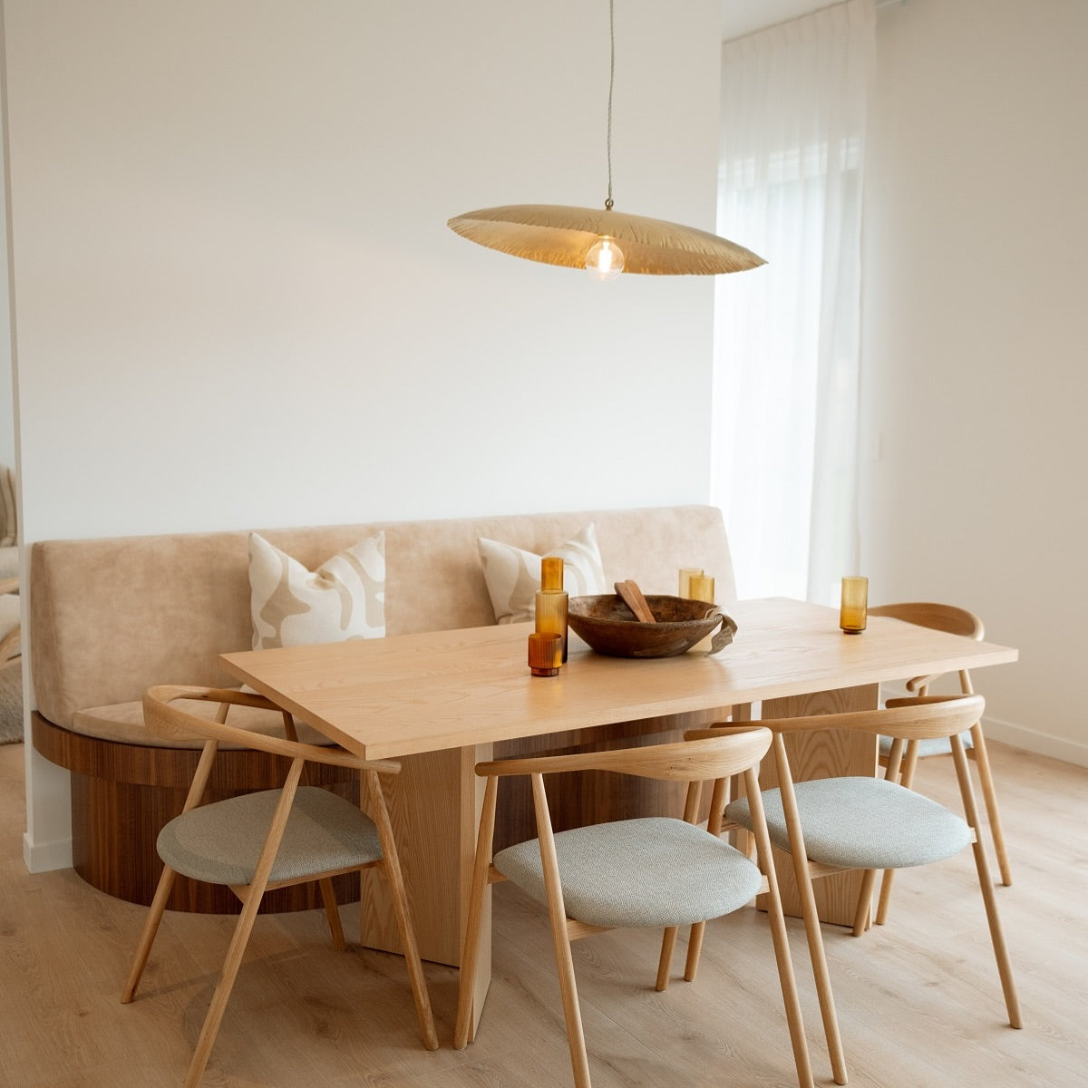 Baradine Dining Chair - Natural Oak