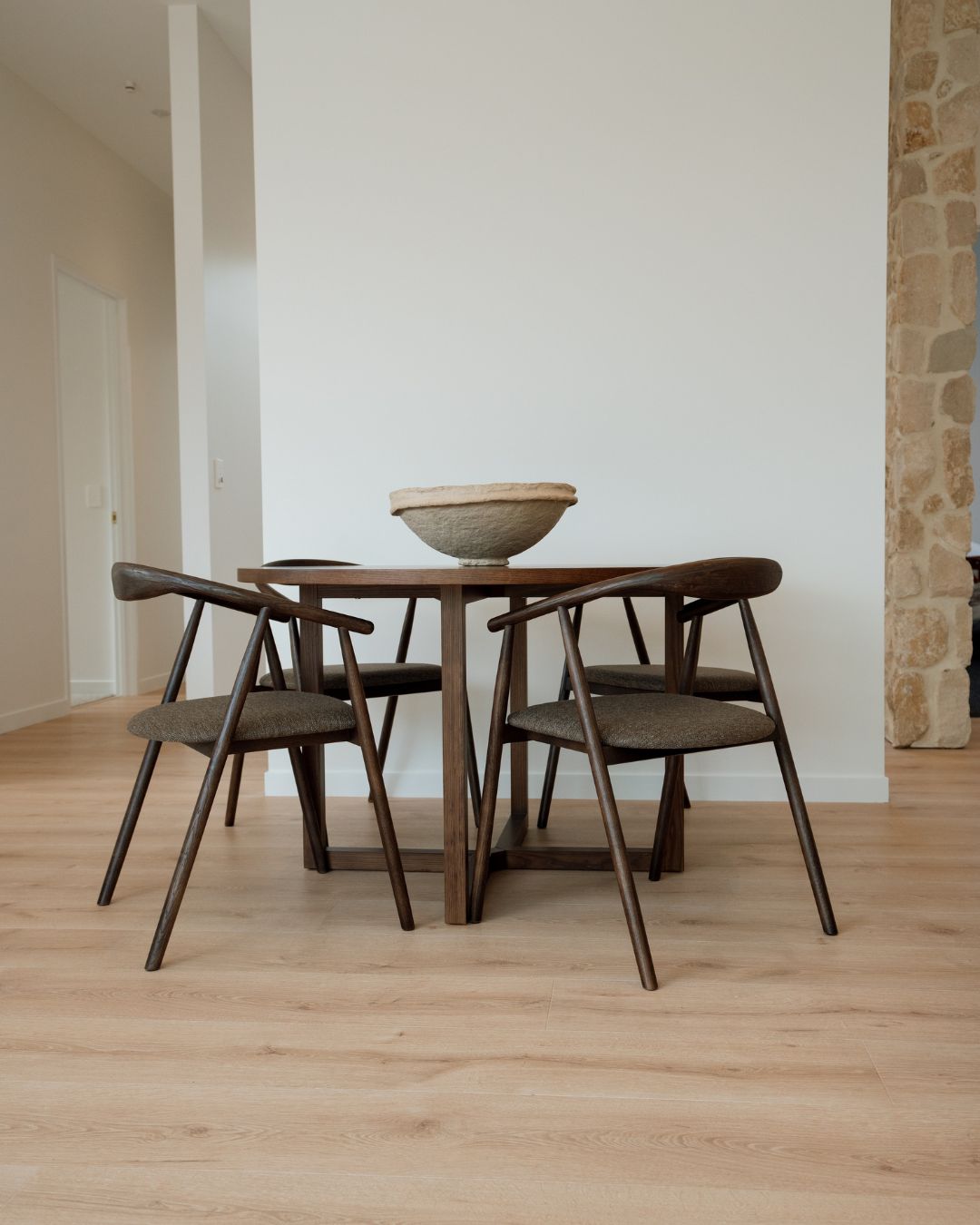 Baradine Dining Chair - Smoke Oak