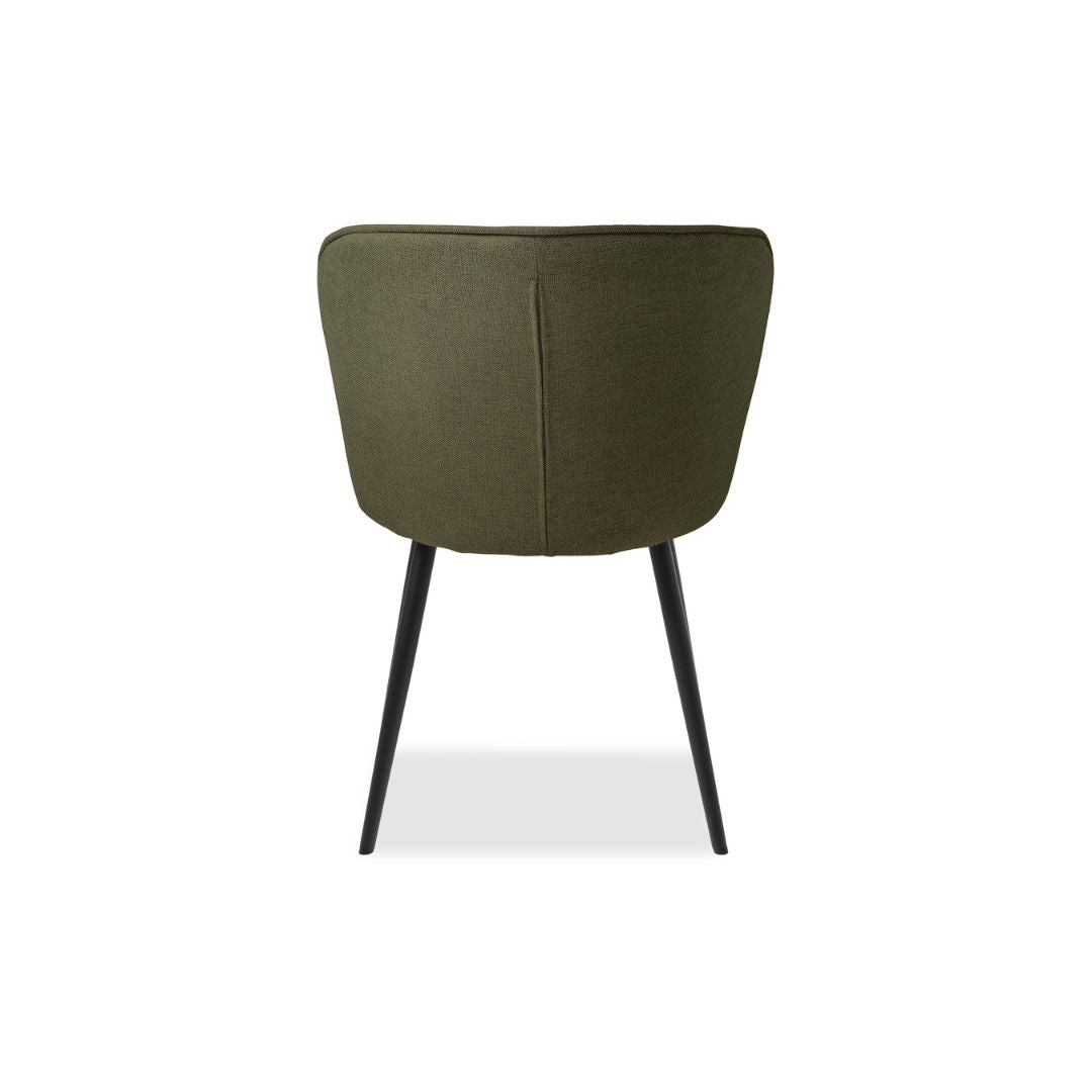 Burnaby Dining Chair Olive Green-Global Living