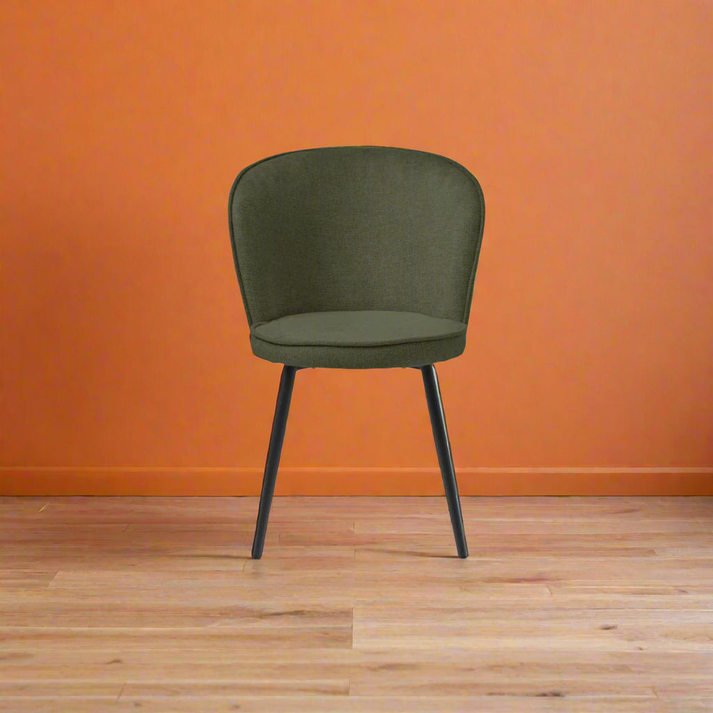 Burnaby Dining Chair Olive Green-Global Living