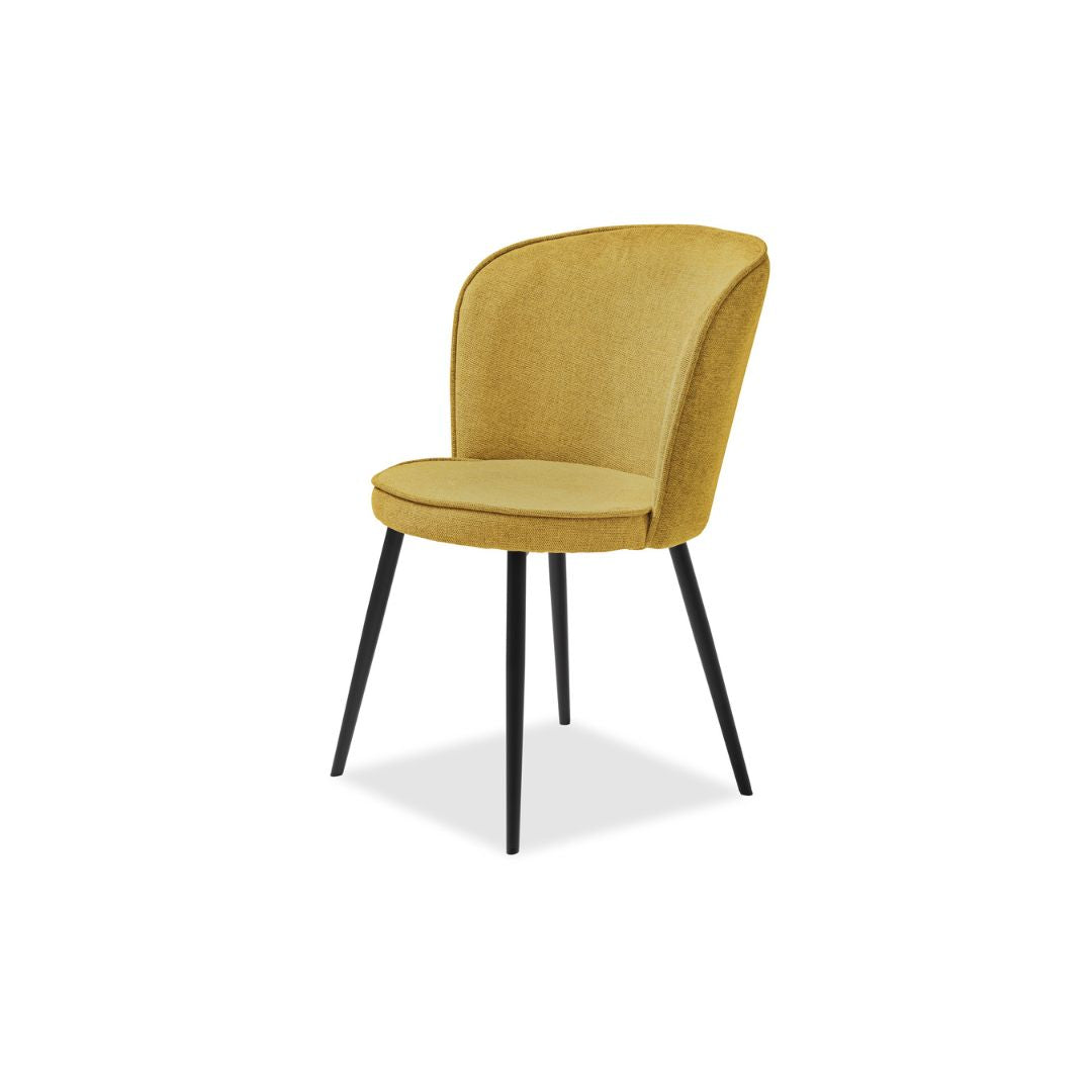 Burnaby Dining Chair Mustard-Global Living