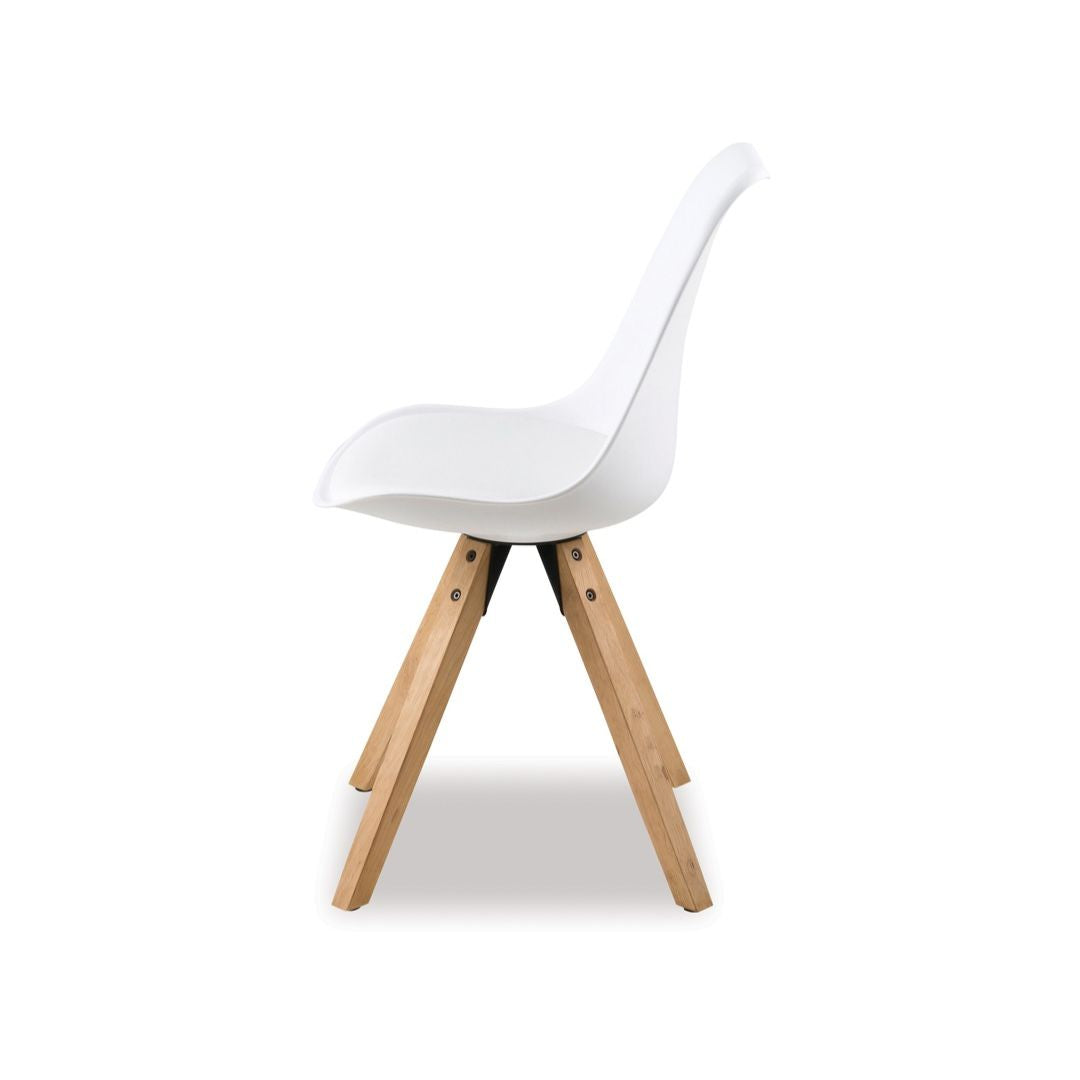 Dima Dining Chair - White-Global Living