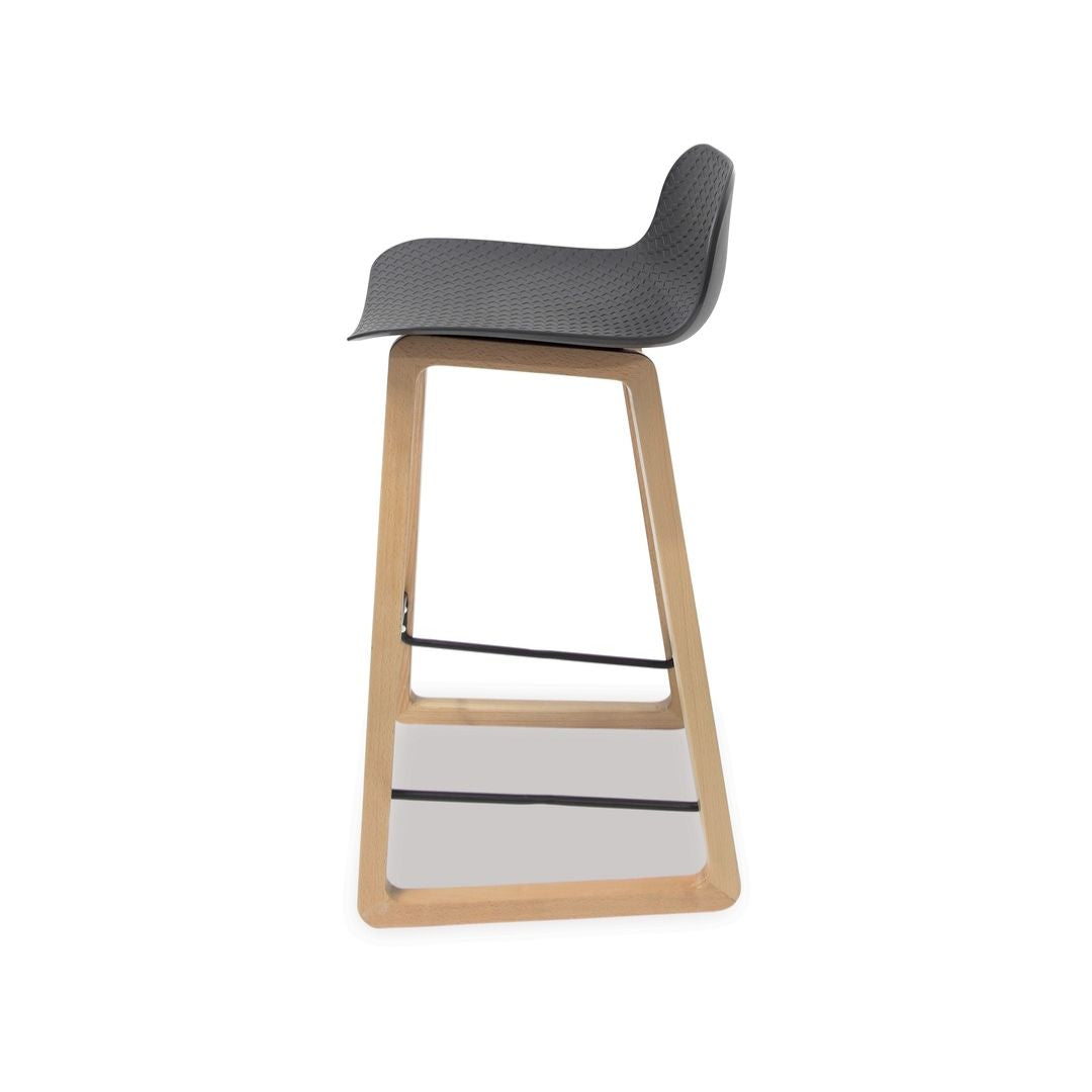 Net Barstool - Black-Global Living