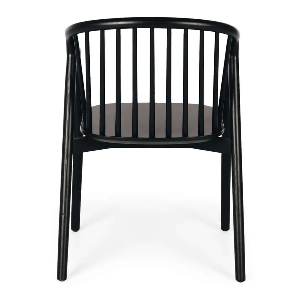 Rocco Dining Chair - Black Oak