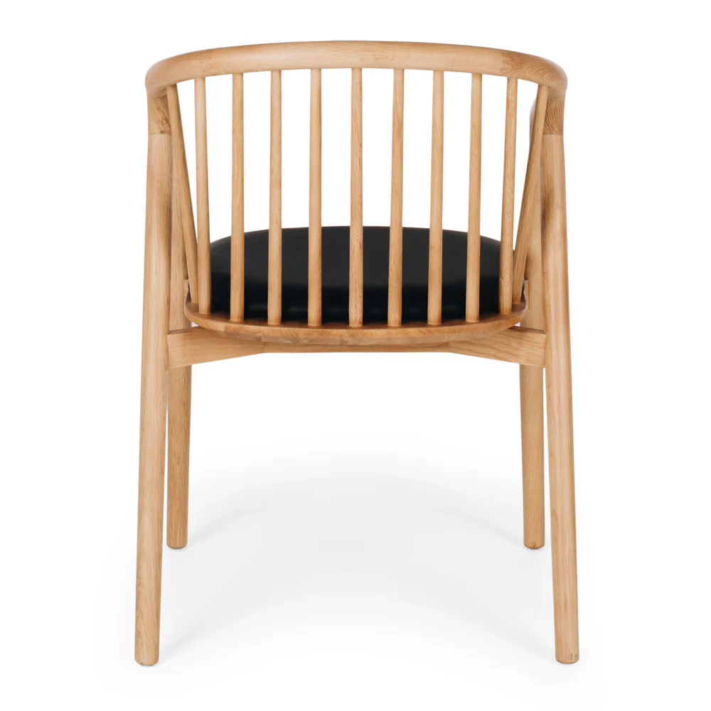 Rocco Dining Chair - Natural Oak-Global Living