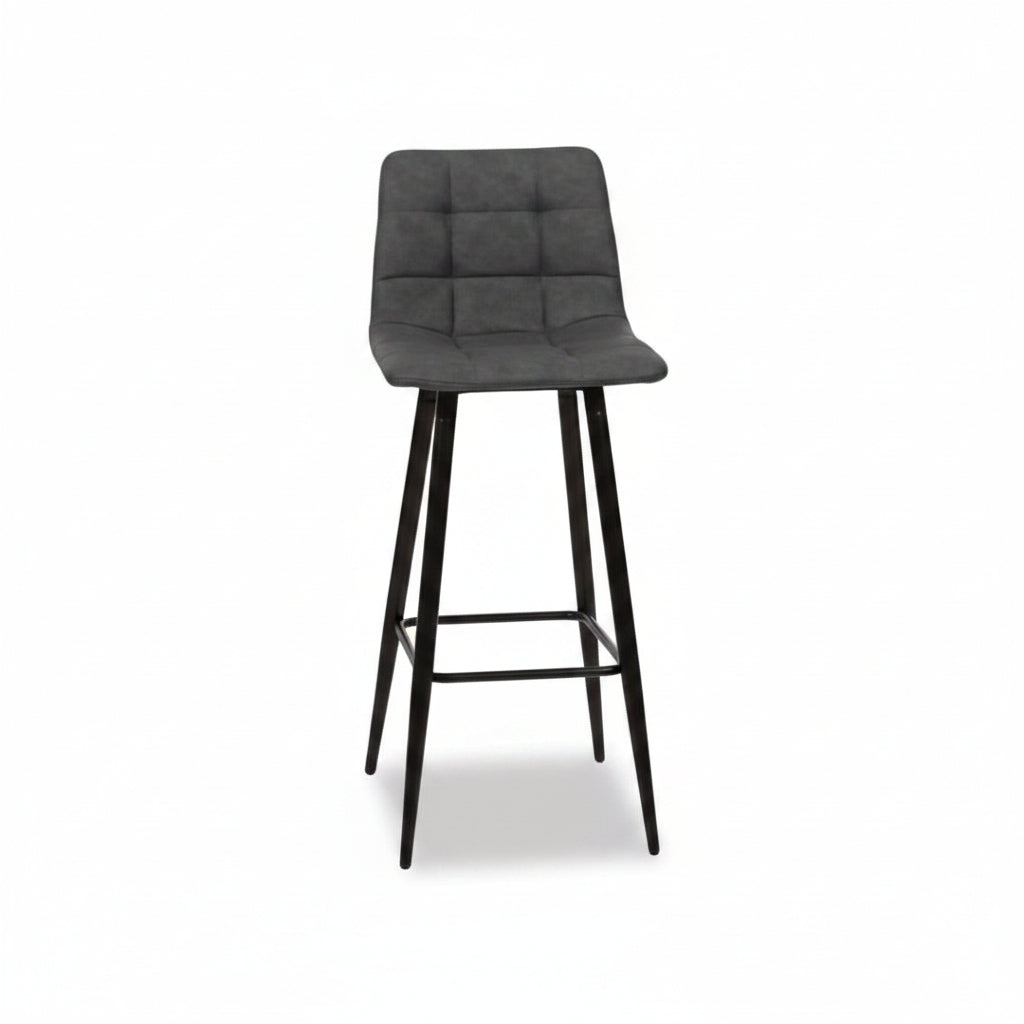 Nova Barstool Grey PU-Global Living