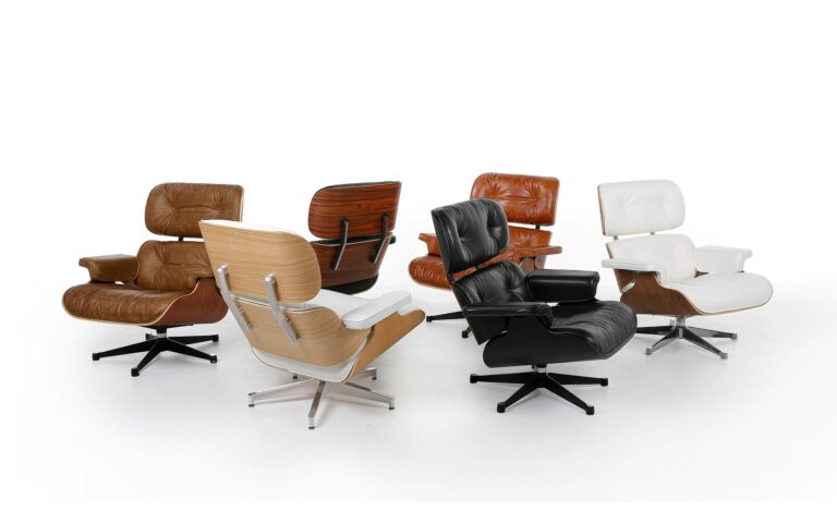 Charles Eames Chair and Footstool
