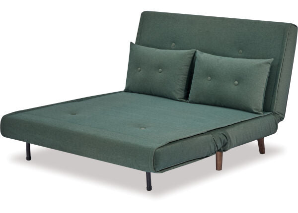 Haru Double Sofa Bed - Mohair Green