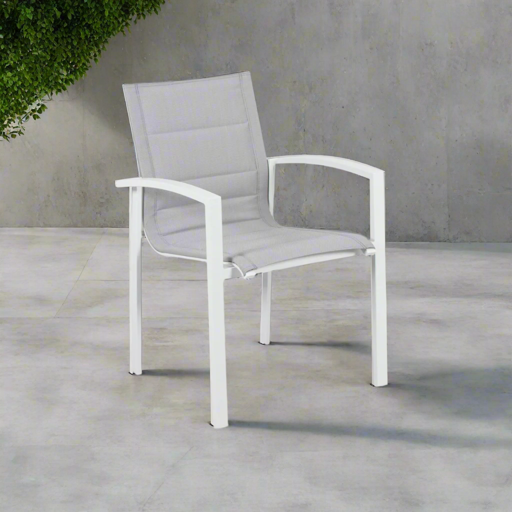 Boston Outdoor Chair White