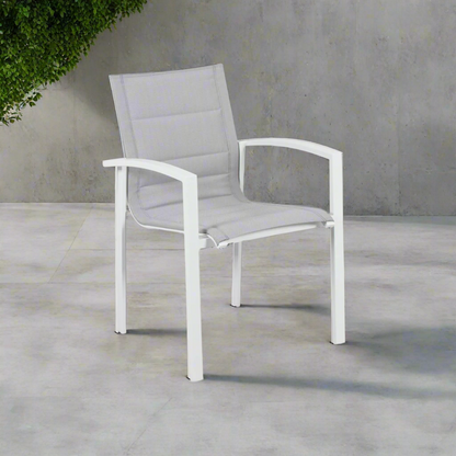 Boston Outdoor Chair White