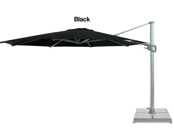 Bali 3.3m Cantilever Outdoor Umbrella - Charcoal