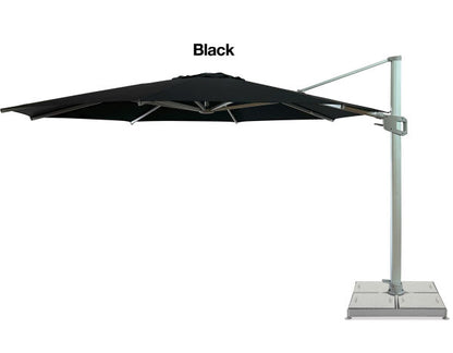 Bali 3.3m Cantilever Outdoor Umbrella - Charcoal