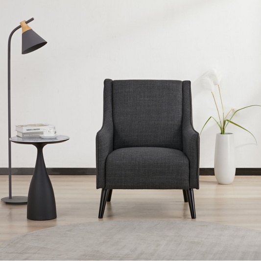 Tekapo Armchair - Charcoal-Global Living