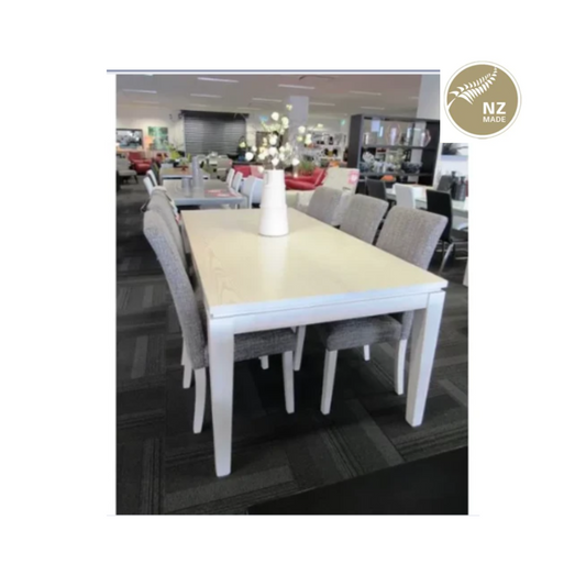 Fusion White Wash Dining Table