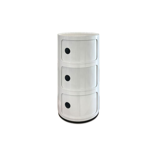 Ally 3 Drawer - White-Global Living
