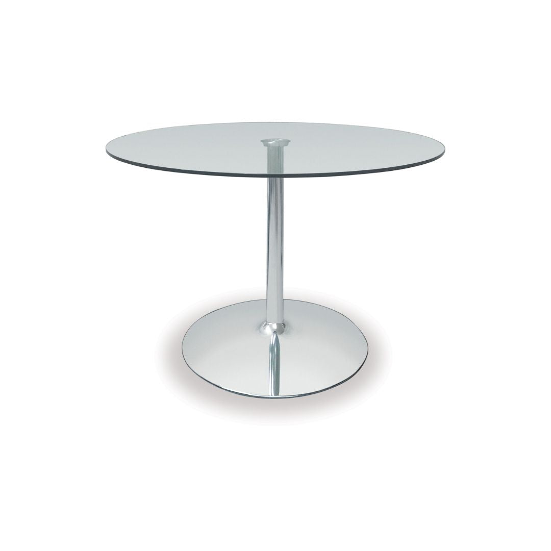 Paige Round Glass Dining Table