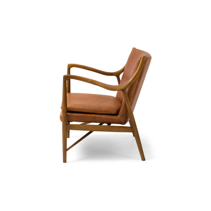 Marcos Lounge Chair Cognac Leather