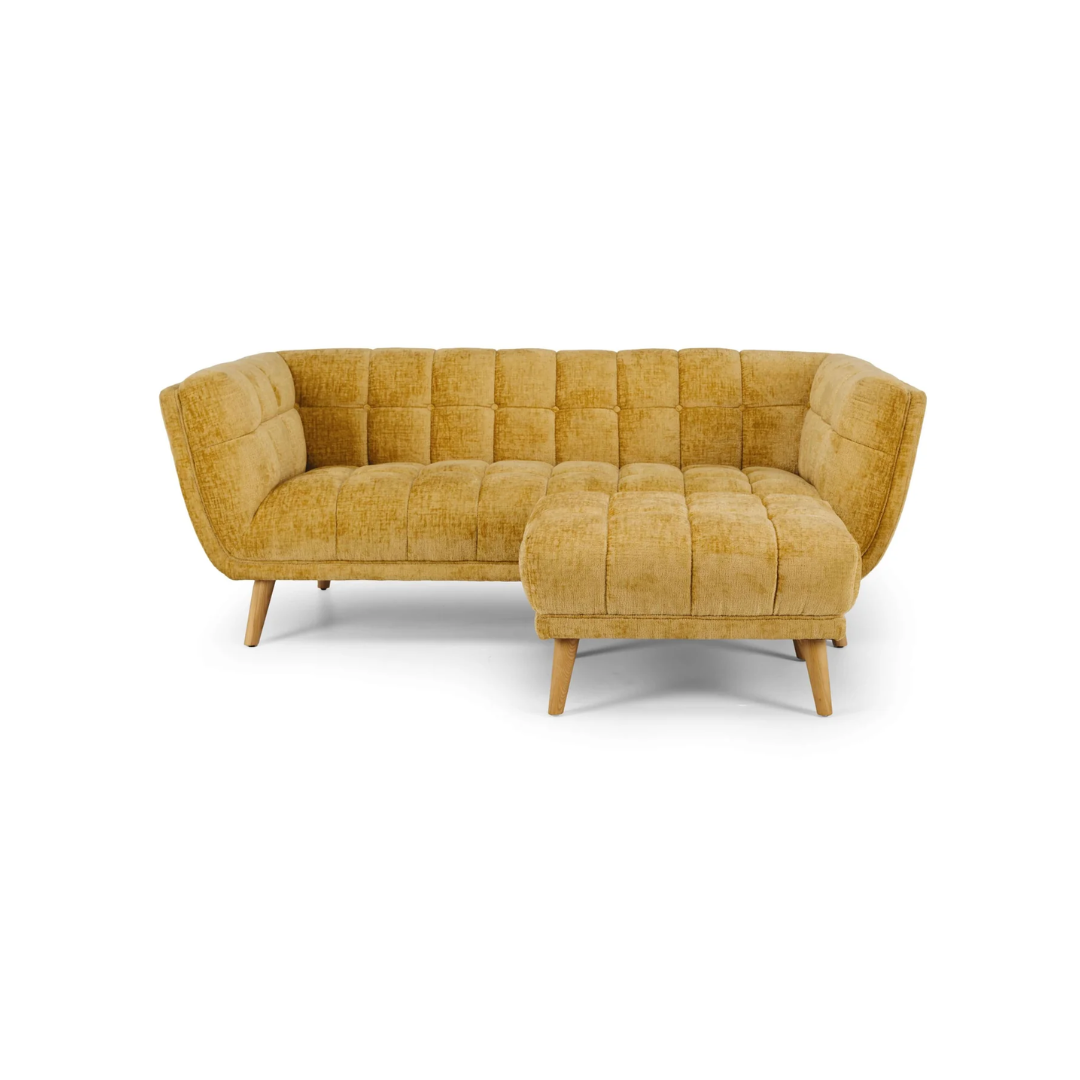 Chester 3 Seater Sofa - Dijon Yellow