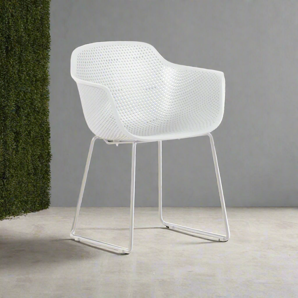 Lilac Dining Chair White