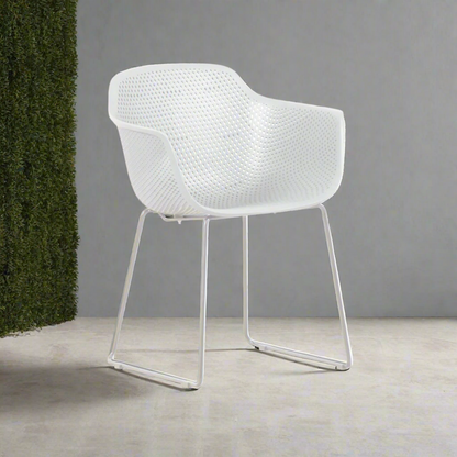 Lilac Dining Chair White
