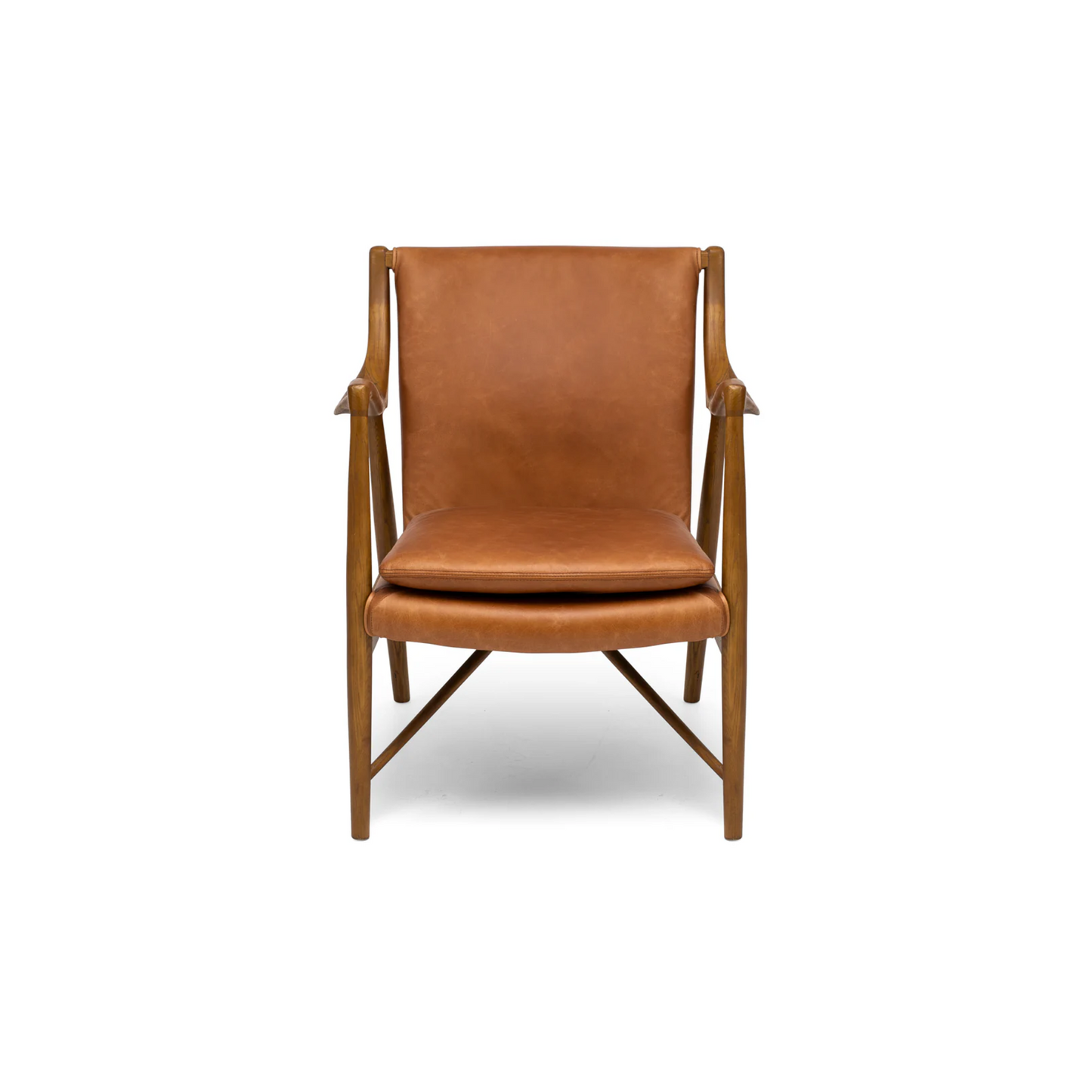 Marcos Lounge Chair Cognac Leather