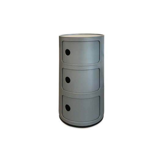 Ally 3 Drawer - Grey-Global Living