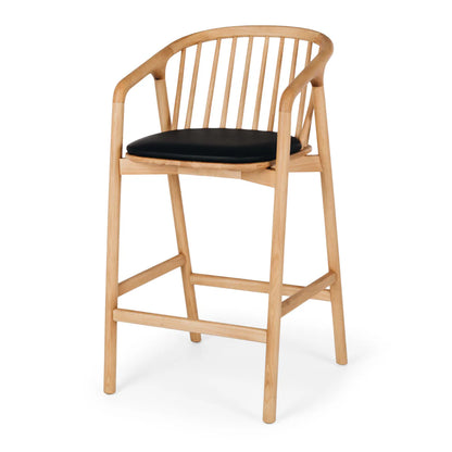 Rocco High Back Barstool Natural-Global Living