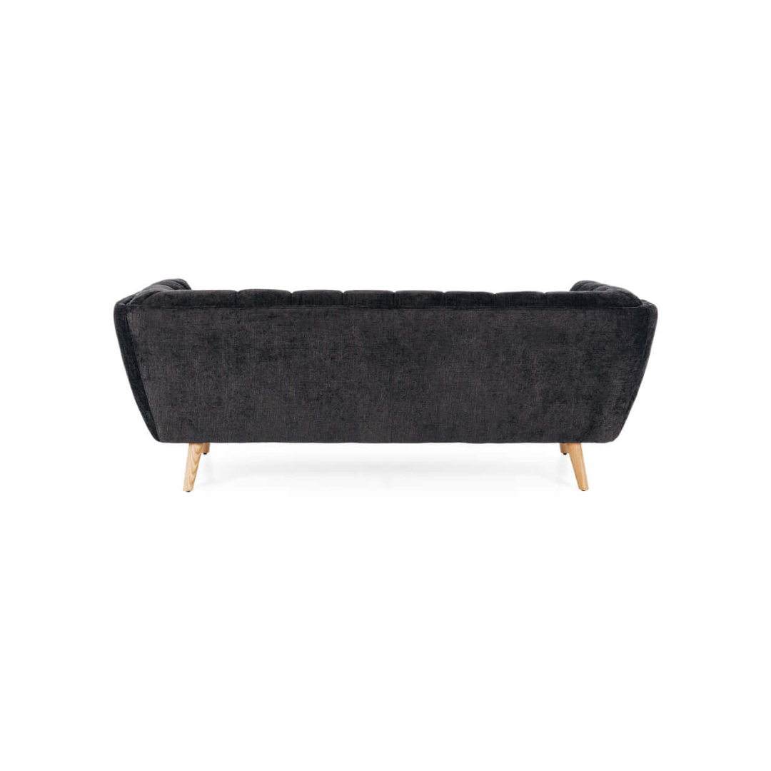 Chester 3 Seater Sofa - Panther Black