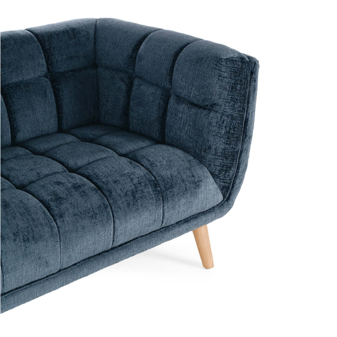 Chester 3 Seater Sofa - Indigo Blue