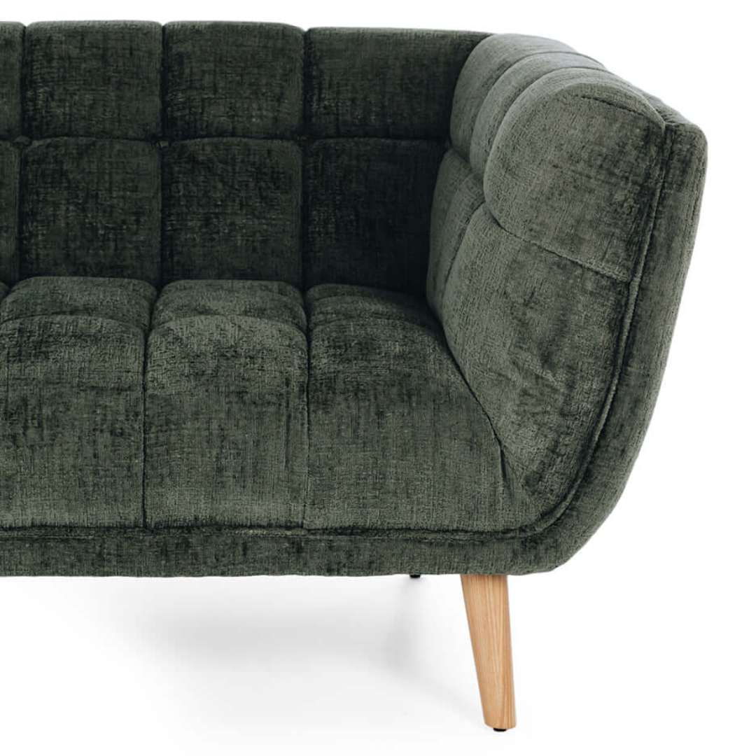 Chester 3 Seater Sofa - Fern Green